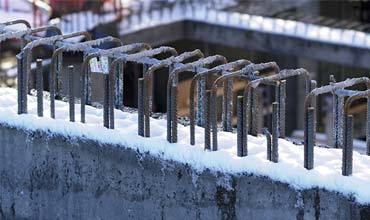 بتن ریزی در هوای سرد